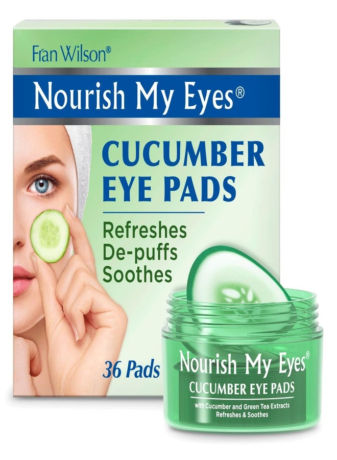Fran Wilson Nourish My Eyes Cucumber Eye Pads 36 ea (Pack of 12) - Image 1